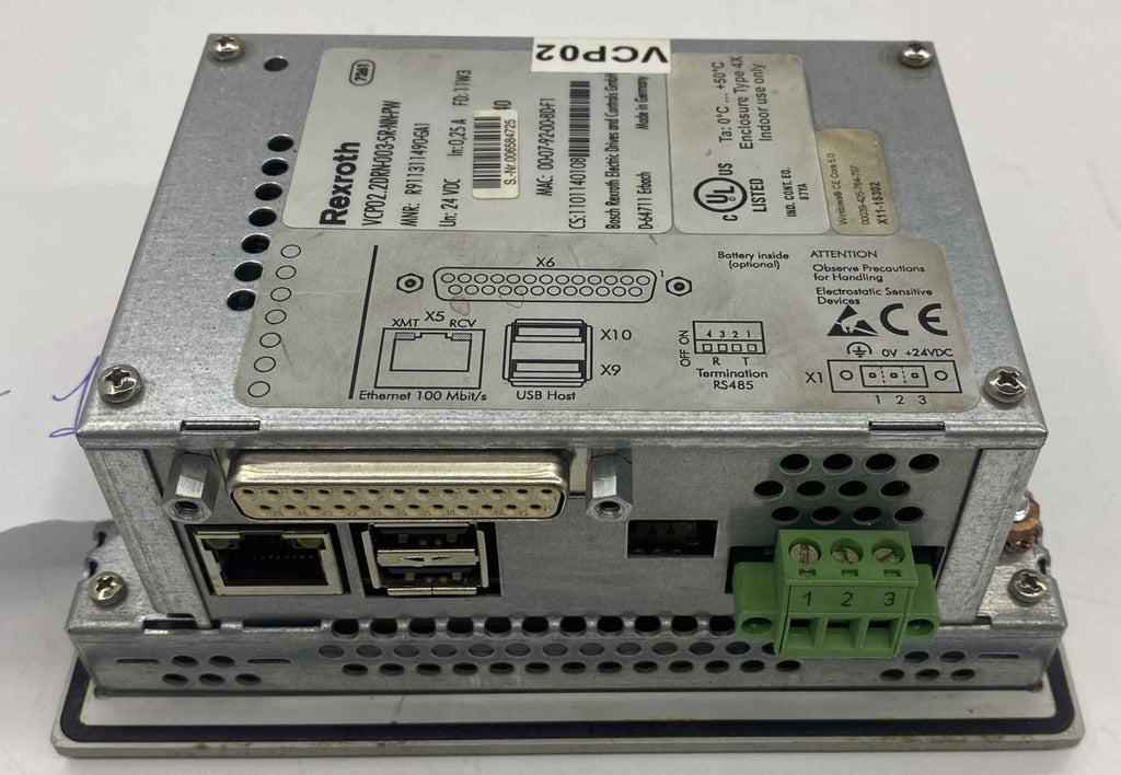 REXROTH VCP02.2DRN-003-SR-NN-PW PANEL EKRAN