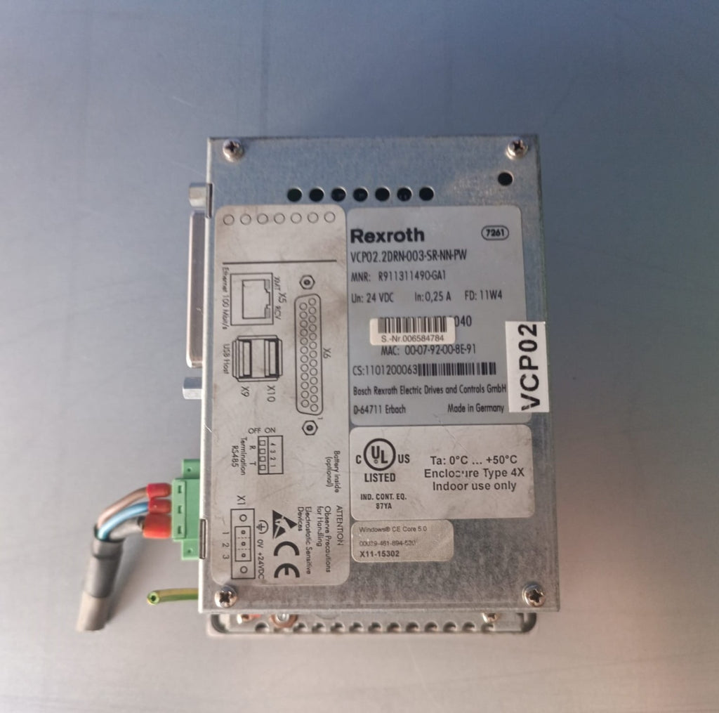 REXROTH VCP02.2DRN-003-SR-NN-PW PANEL EKRAN