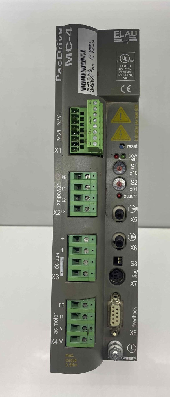 SCHNEIDER MC-4/11/10/400 VDM01D10AA00  ELAU  SERVO SÜRÜCÜ