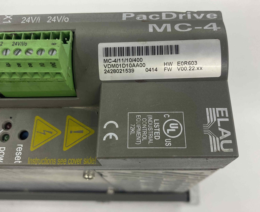 SCHNEIDER MC-4/11/10/400 VDM01D10AA00  ELAU  SERVO SÜRÜCÜ