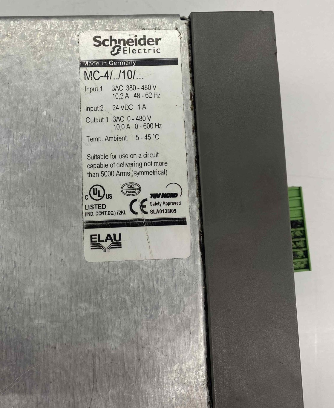SCHNEIDER MC-4/11/10/400 VDM01D10AA00  ELAU  SERVO SÜRÜCÜ
