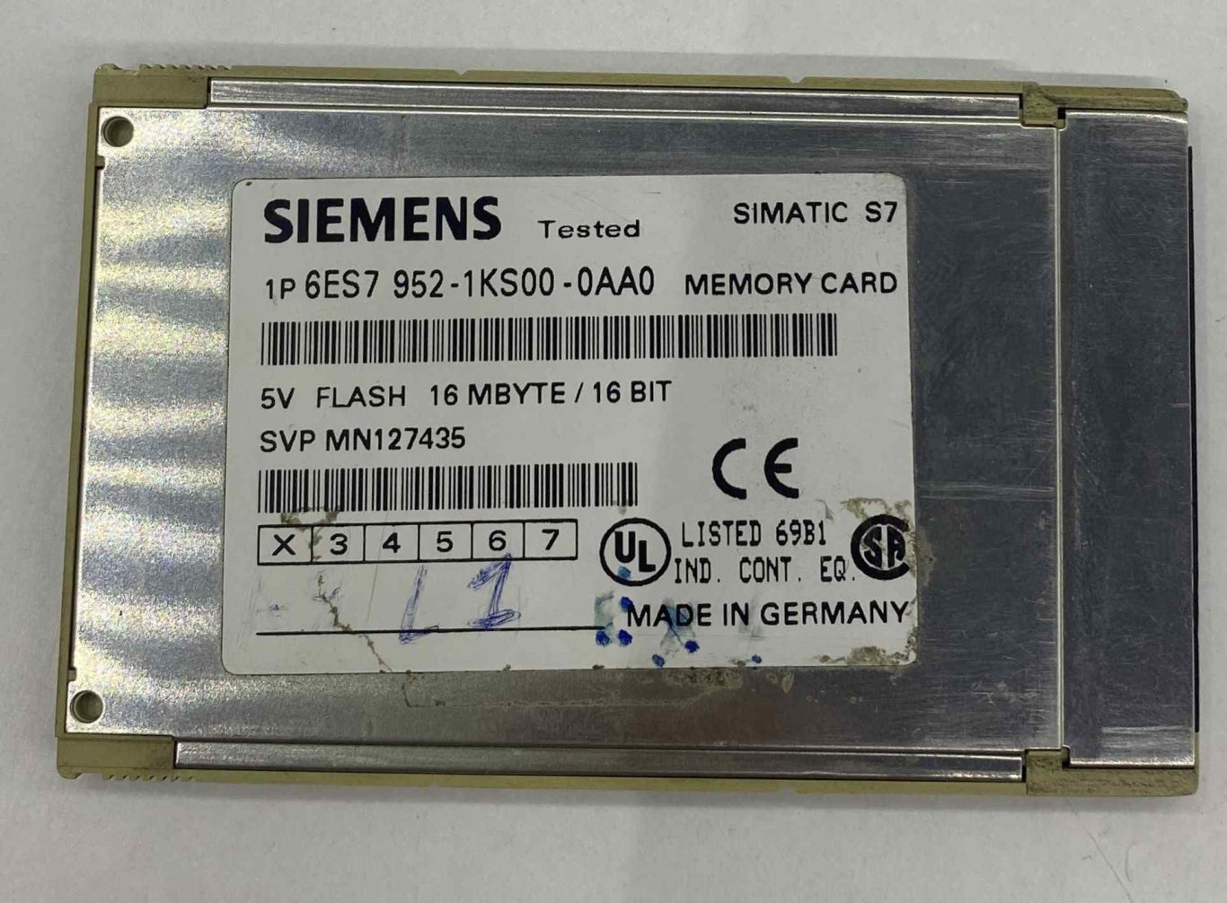 SIEMENS 6ES7 952-1KS00-0AA0 6ES7952-1KS00-0AA0 HAFIZA KARTI