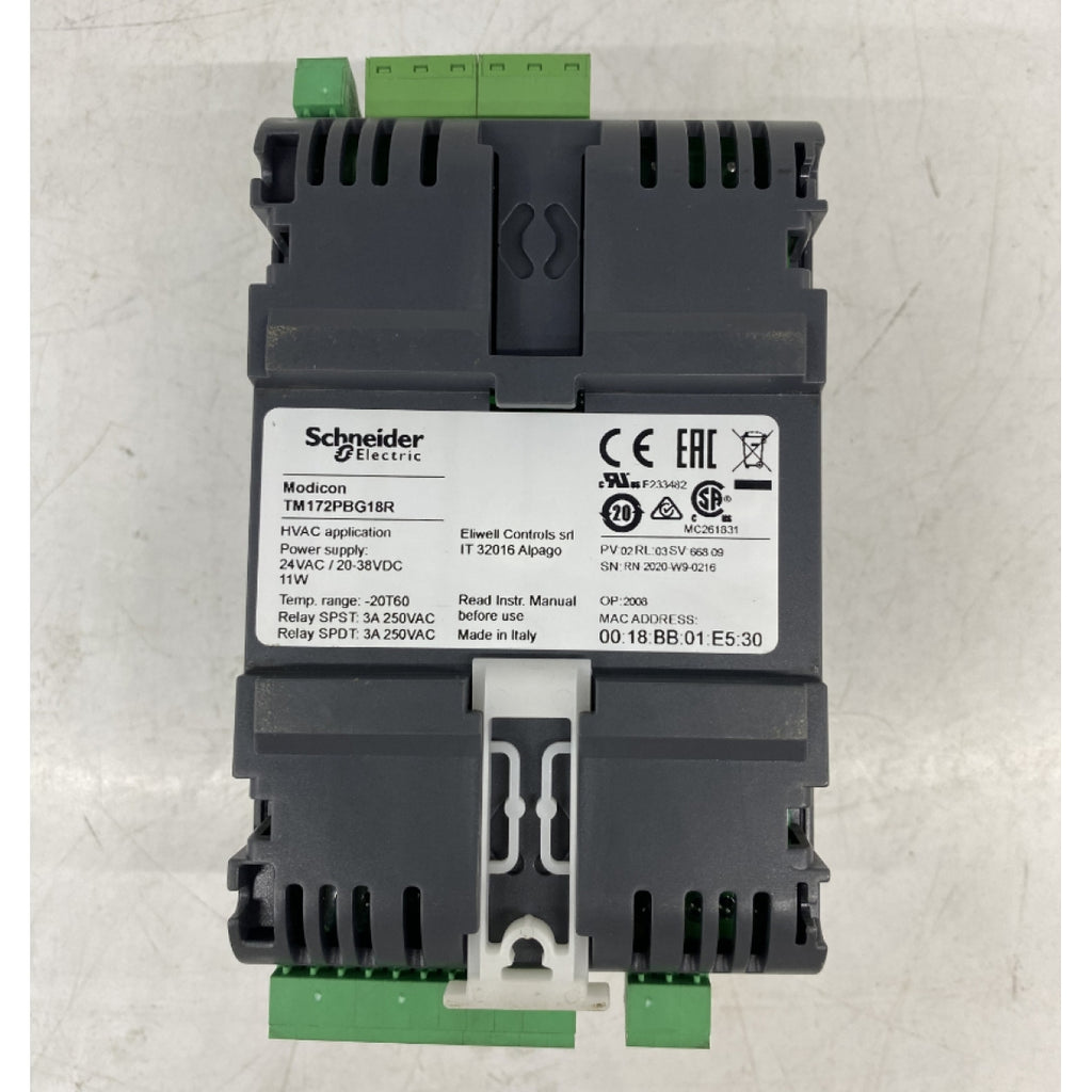 SCHNEIDER TM172PBG18R PLC MODULE
