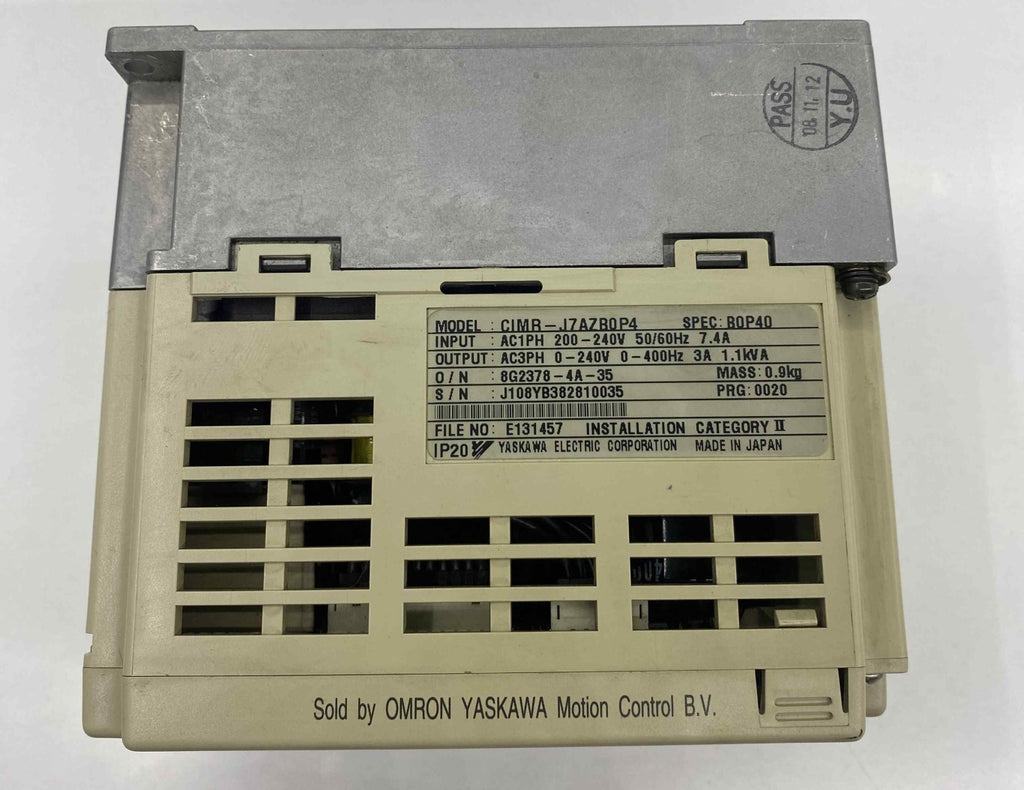 YASKAWA CIMR-J7AZB0P4  240V 0.55KW  SÜRÜCÜ