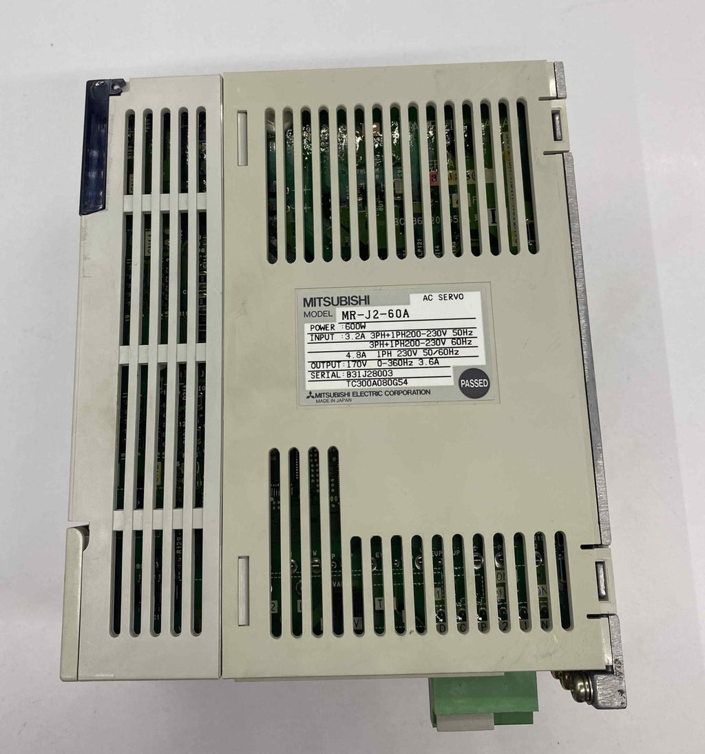 MITSUBISHI MR-J2-60A  230V 600W  SERVO SÜRÜCÜ
