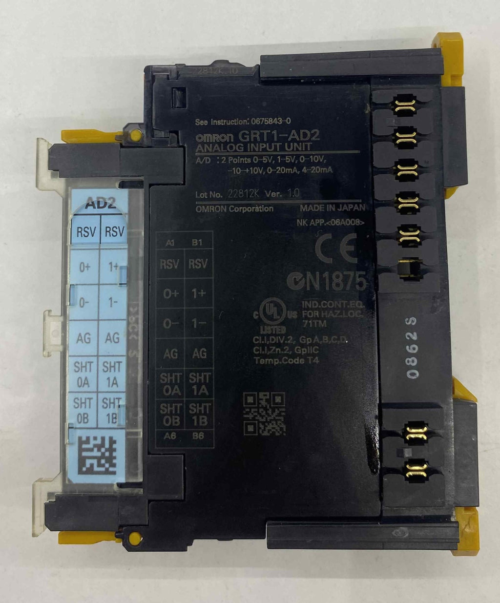 OMRON GRT1-AD2   PLC MODUL