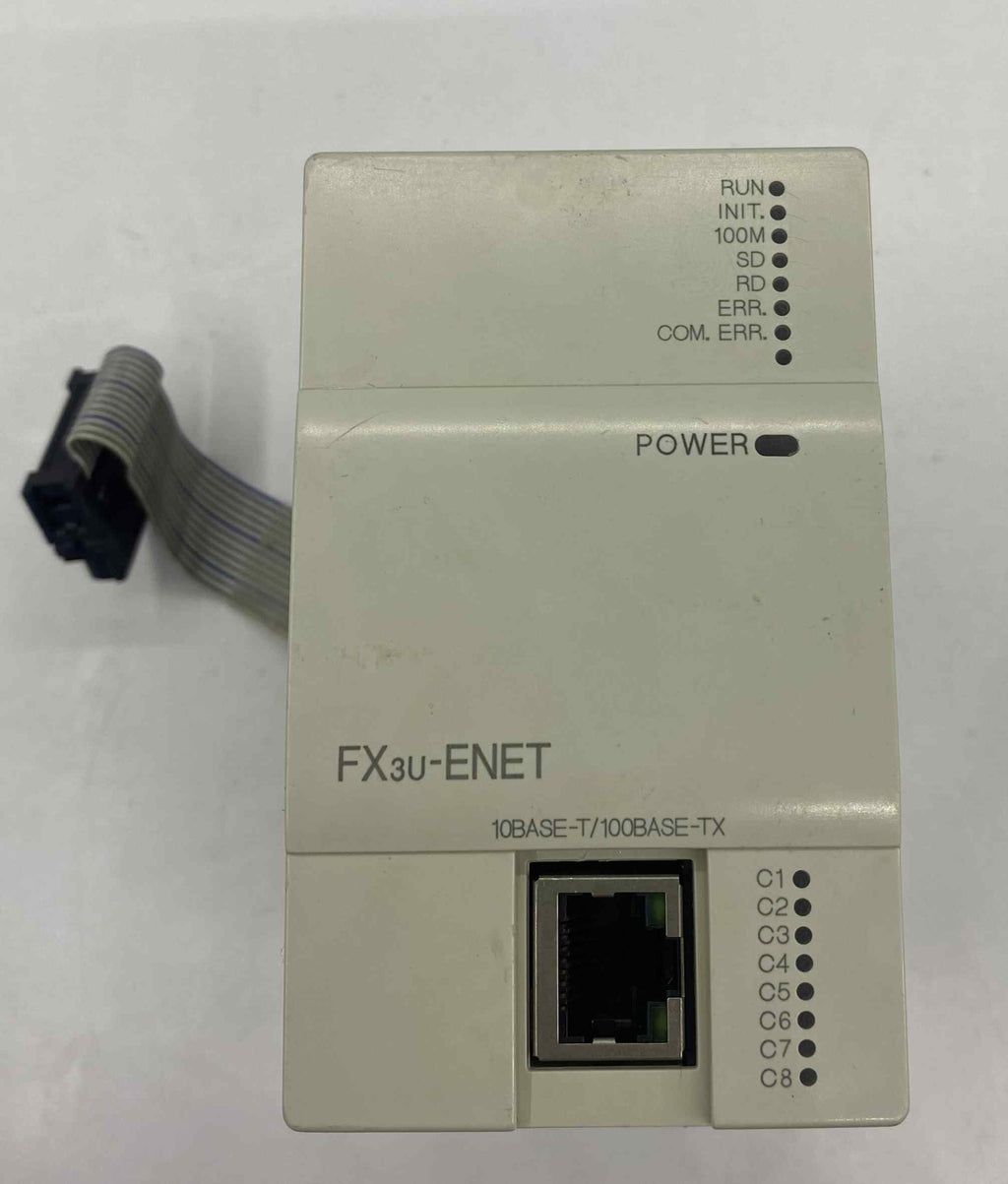 MITSUBISHI FX3U-ENET   PLC MODUL