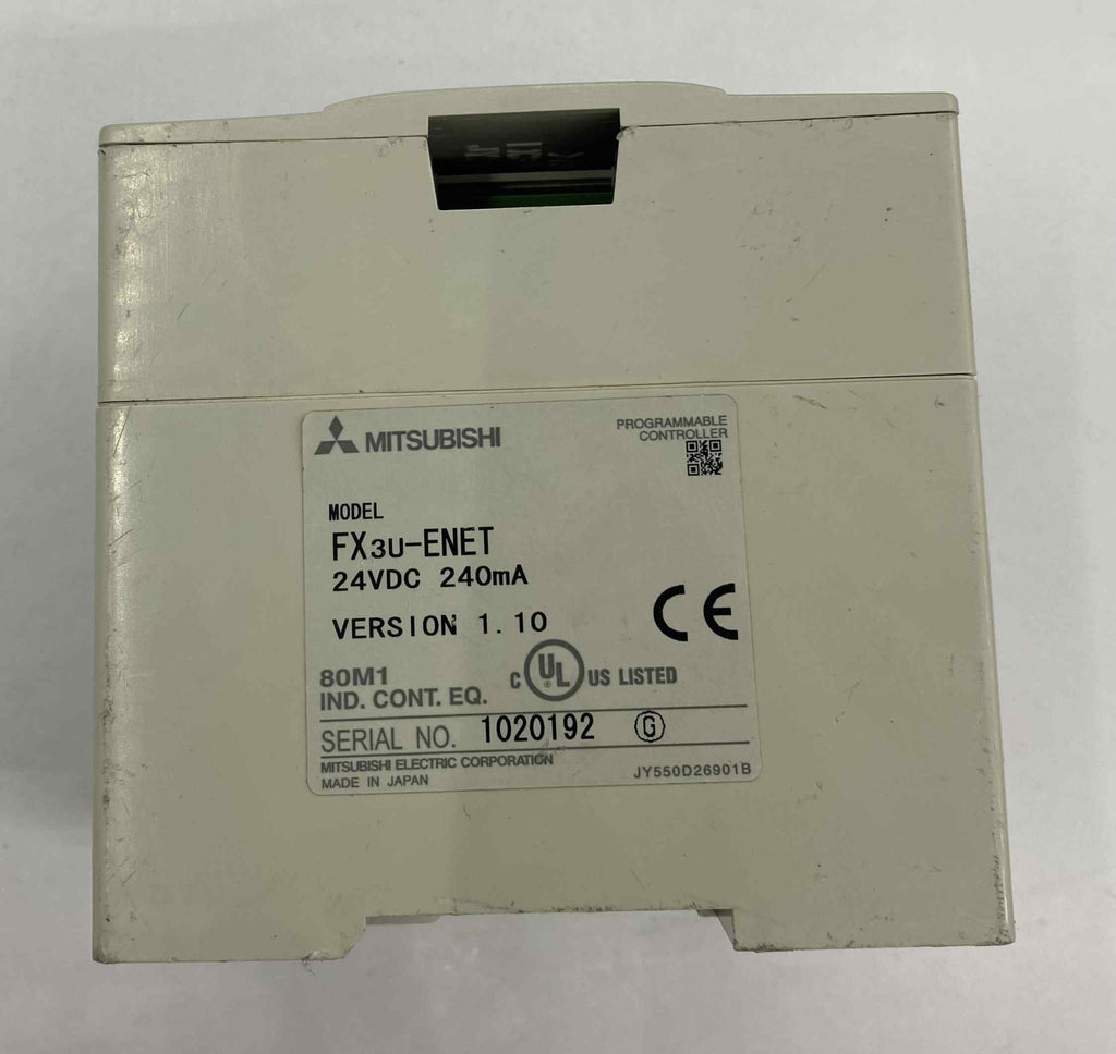 MITSUBISHI FX3U-ENET   PLC MODUL