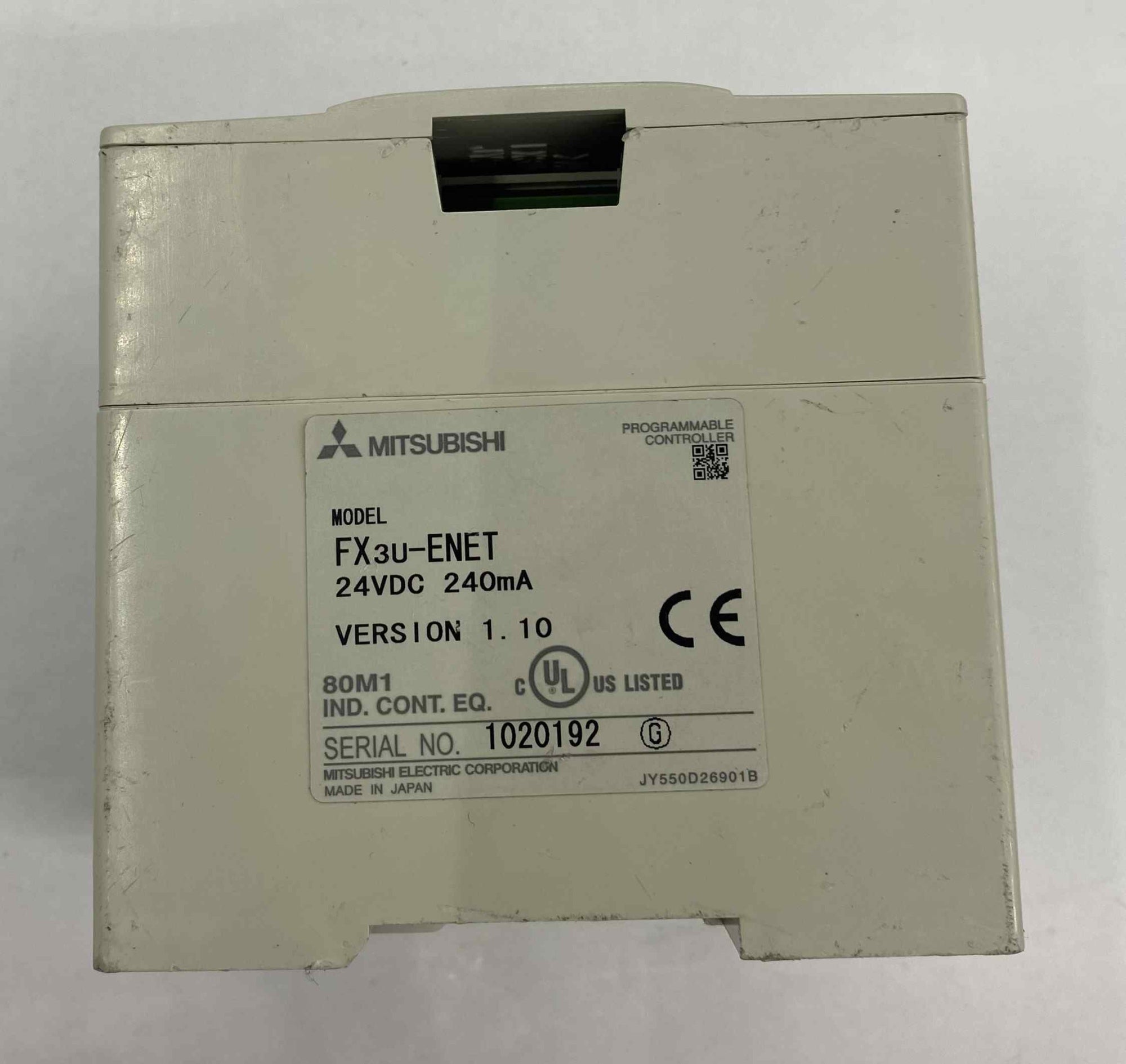 MITSUBISHI FX3U-ENET   PLC MODUL