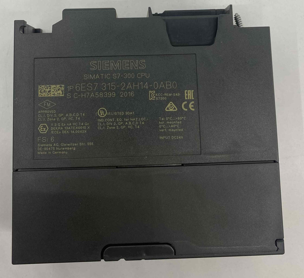 SIEMENS 6ES7 315-2AH14-0AB0 6ES7 315-2AH14-0AB0  PLC MODUL