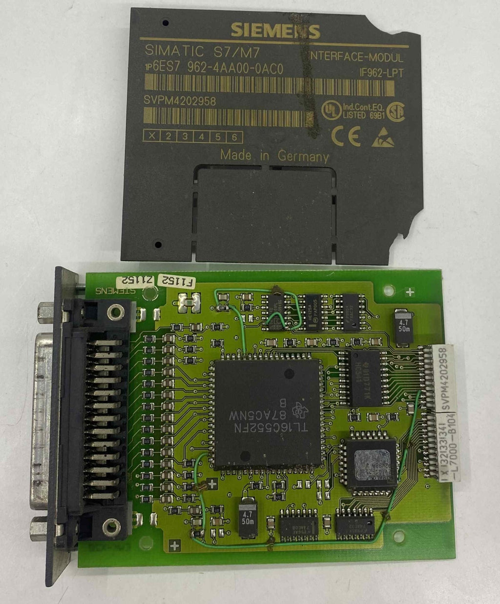 SIEMENS 6ES7 962-4AA00-0AC0 6ES7962-4AA00-0AC0  PLC MODUL