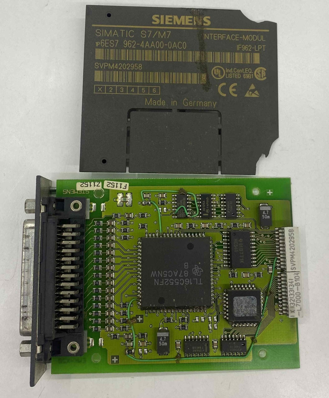 SIEMENS 6ES7 962-4AA00-0AC0 6ES7962-4AA00-0AC0  PLC MODUL