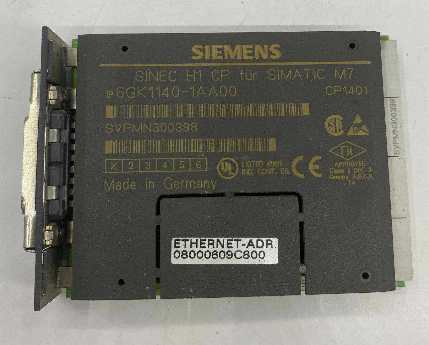 SIEMENS 6GK1 140-1AA00 6GK1140-1AA00  PLC MODUL