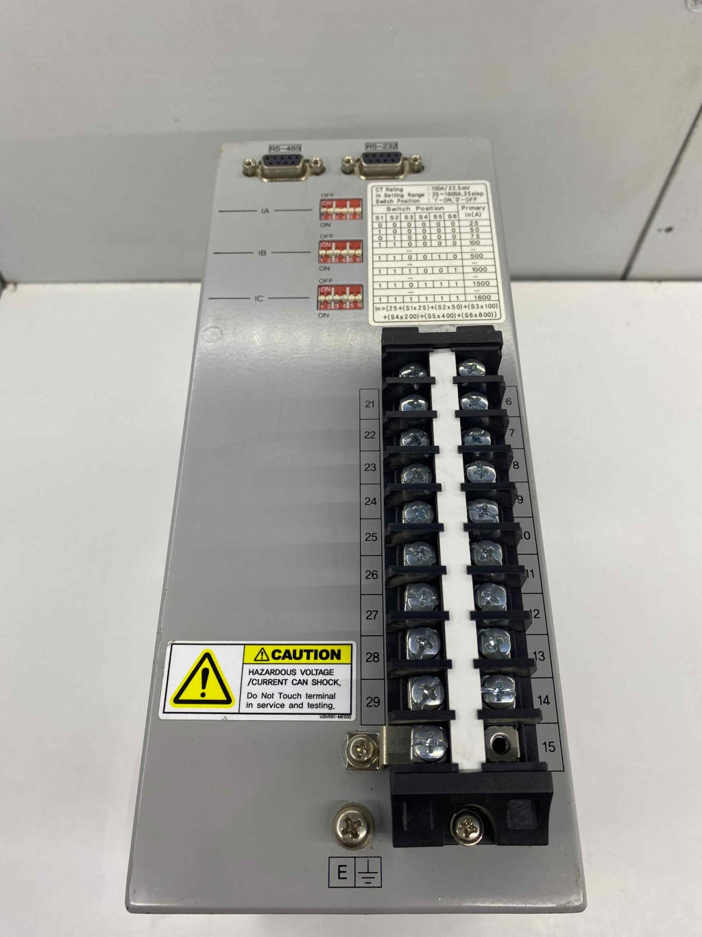 EATON PAC-E100IE AŞIRI AKIM ROLESİ AKIM TEKRARLAYICISI