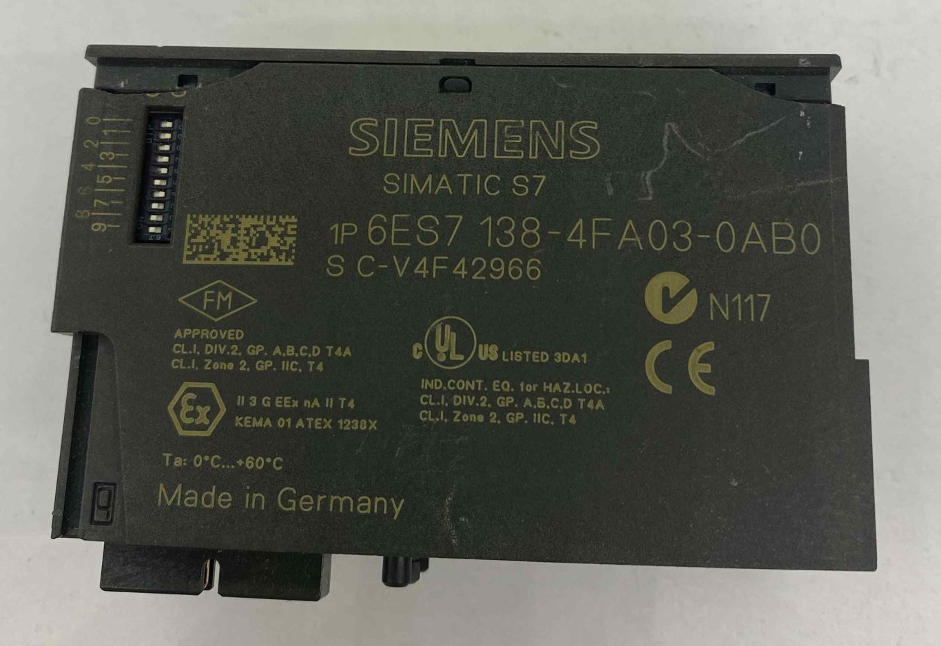 SIEMENS 6ES7 138-4FA03-0AB0 6ES7 138-4FA03-0AB0  PLC MODUL