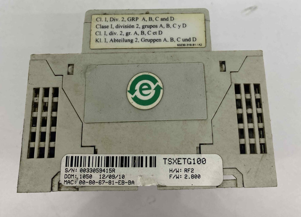 SCHNEIDER TSXETG100 THERNET MODBUS AĞ GEÇİDİ/YÖNLENDİRİCİ  ETHERNET