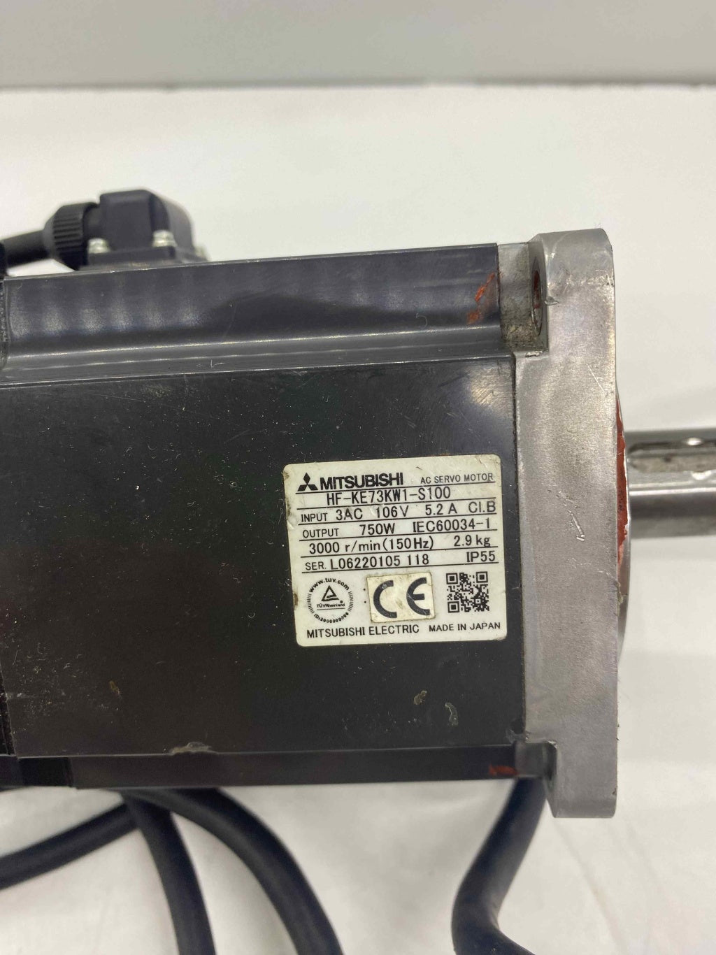 MITSUBISHI HF-KE73KW1-S100 750W SERVO MOTOR