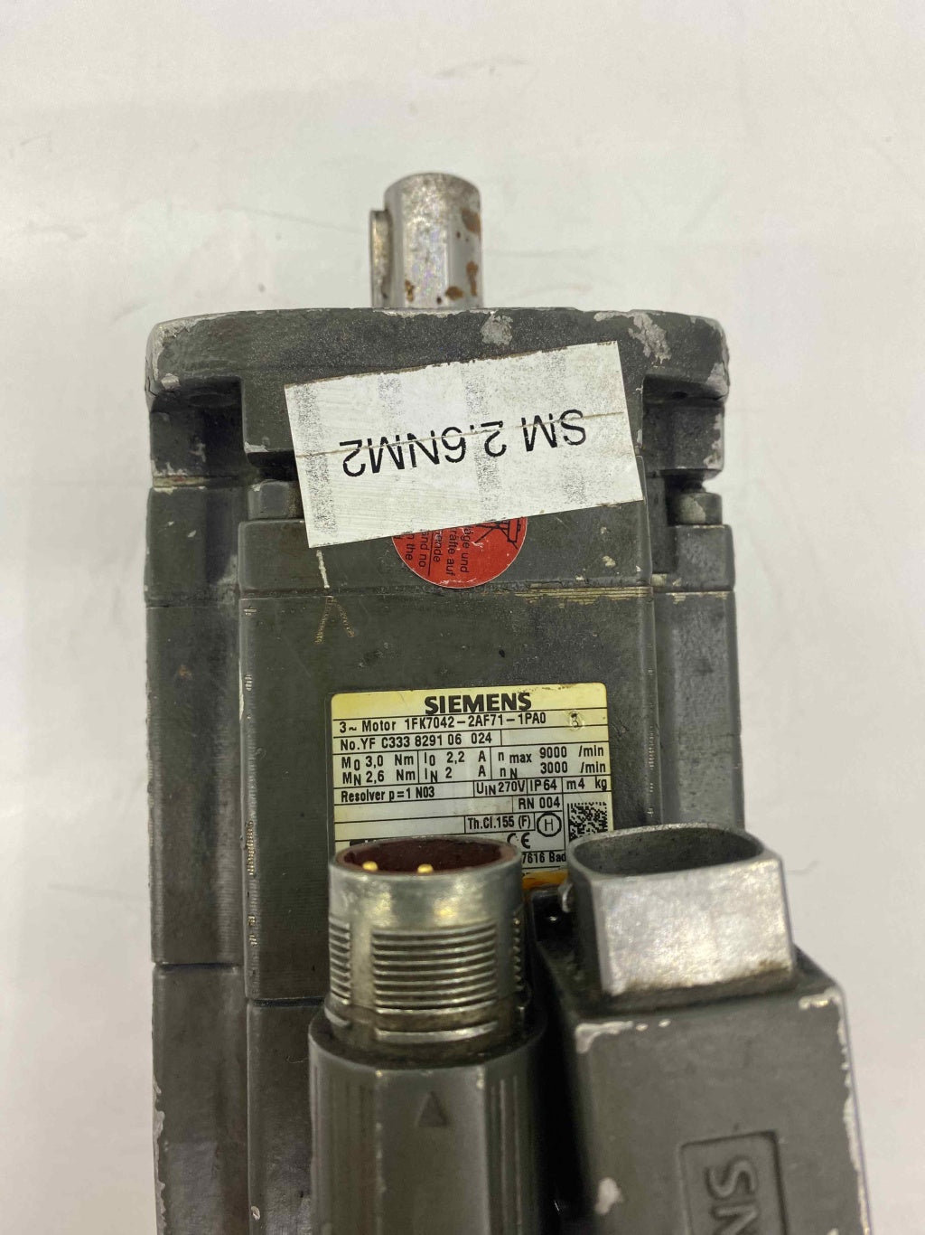 SIEMENS 1FK7042-2AF71-1PA0  SERVO MOTOR