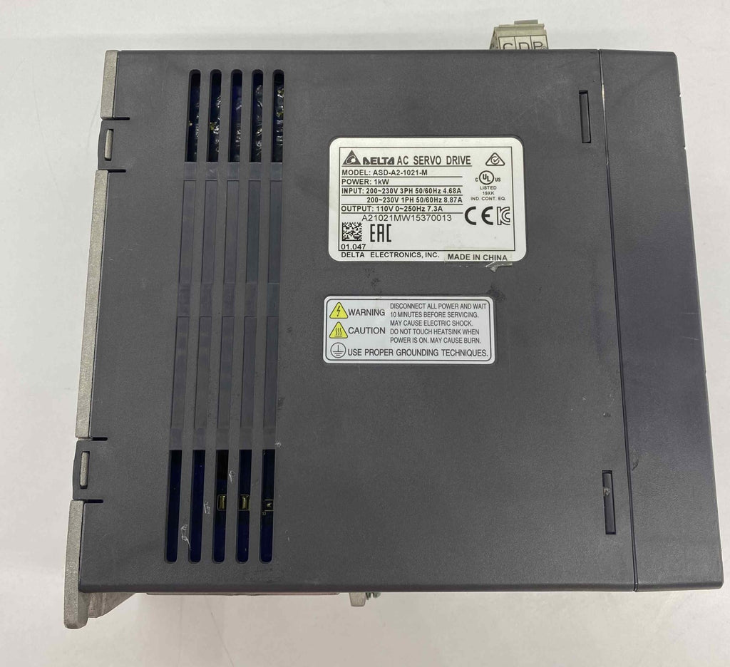 DELTA ASD-A2-1021-M  230V 1KW  SERVO SÜRÜCÜ