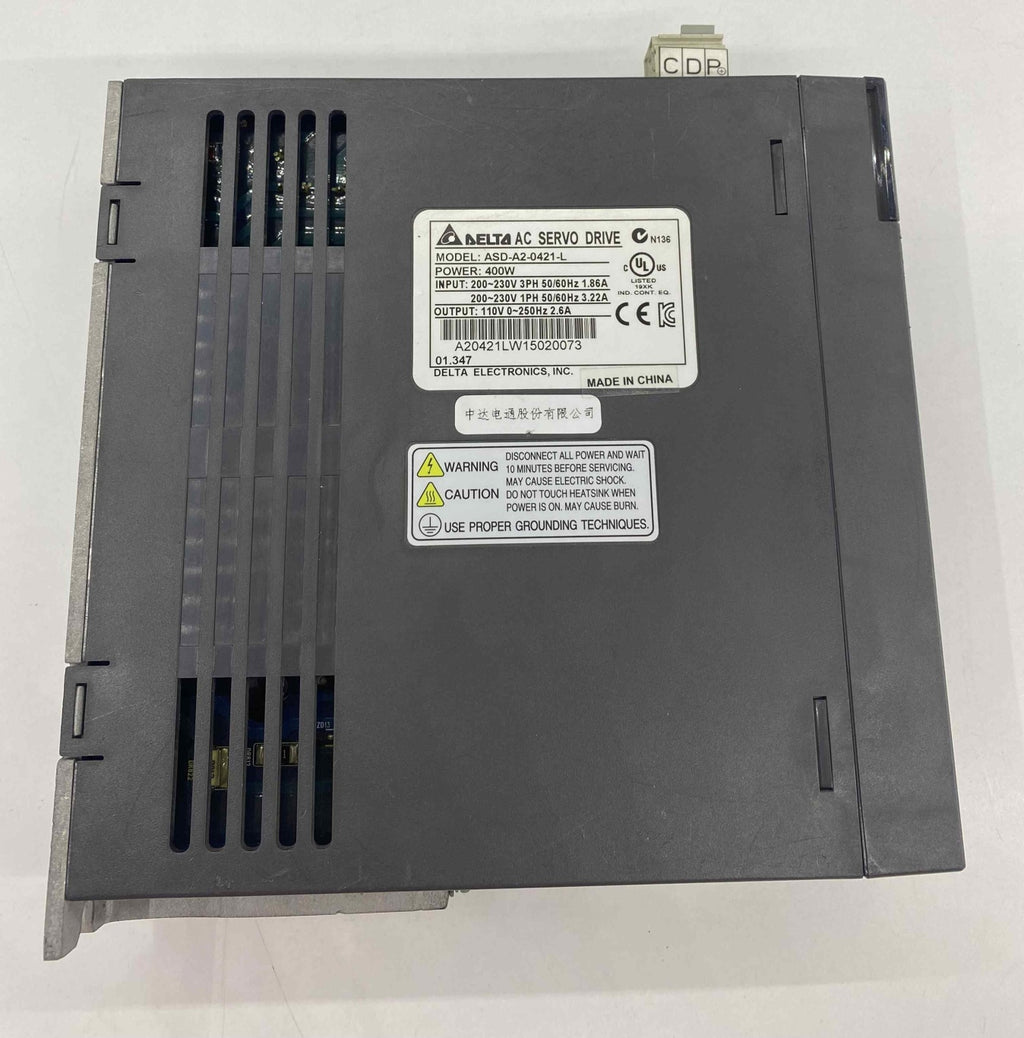 DELTA ASD-A2-0421-L  230V 400W   SERVO SÜRÜCÜ