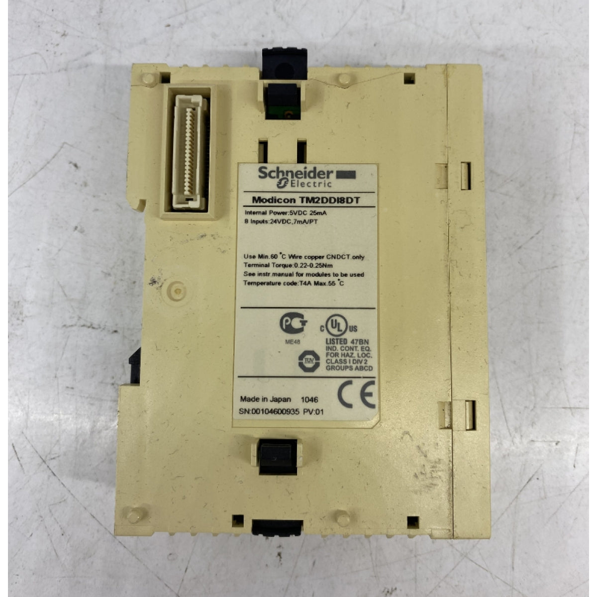 SCHNEIDER TM2DDI8DT   PLC MODUL