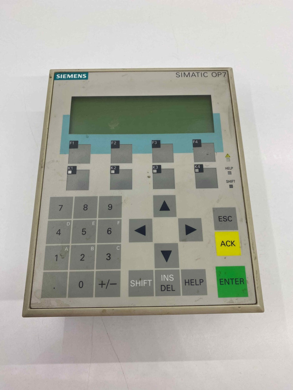 SIEMENS 6AV3 607-1JC30-0AX1 PANEL EKRAN