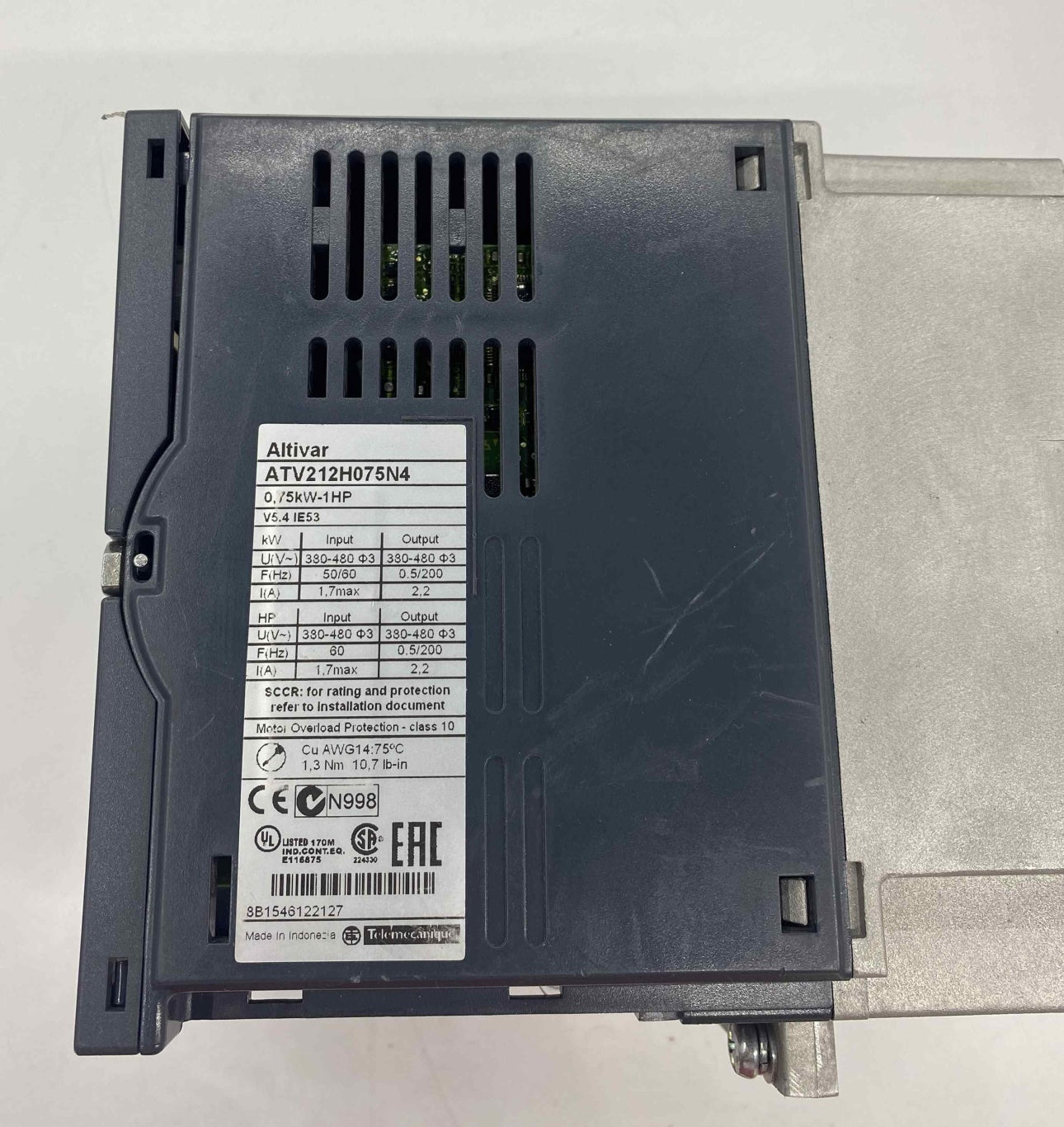 SCHNEIDER ATV212H075N4  380V 0.75KW  SÜRÜCÜ