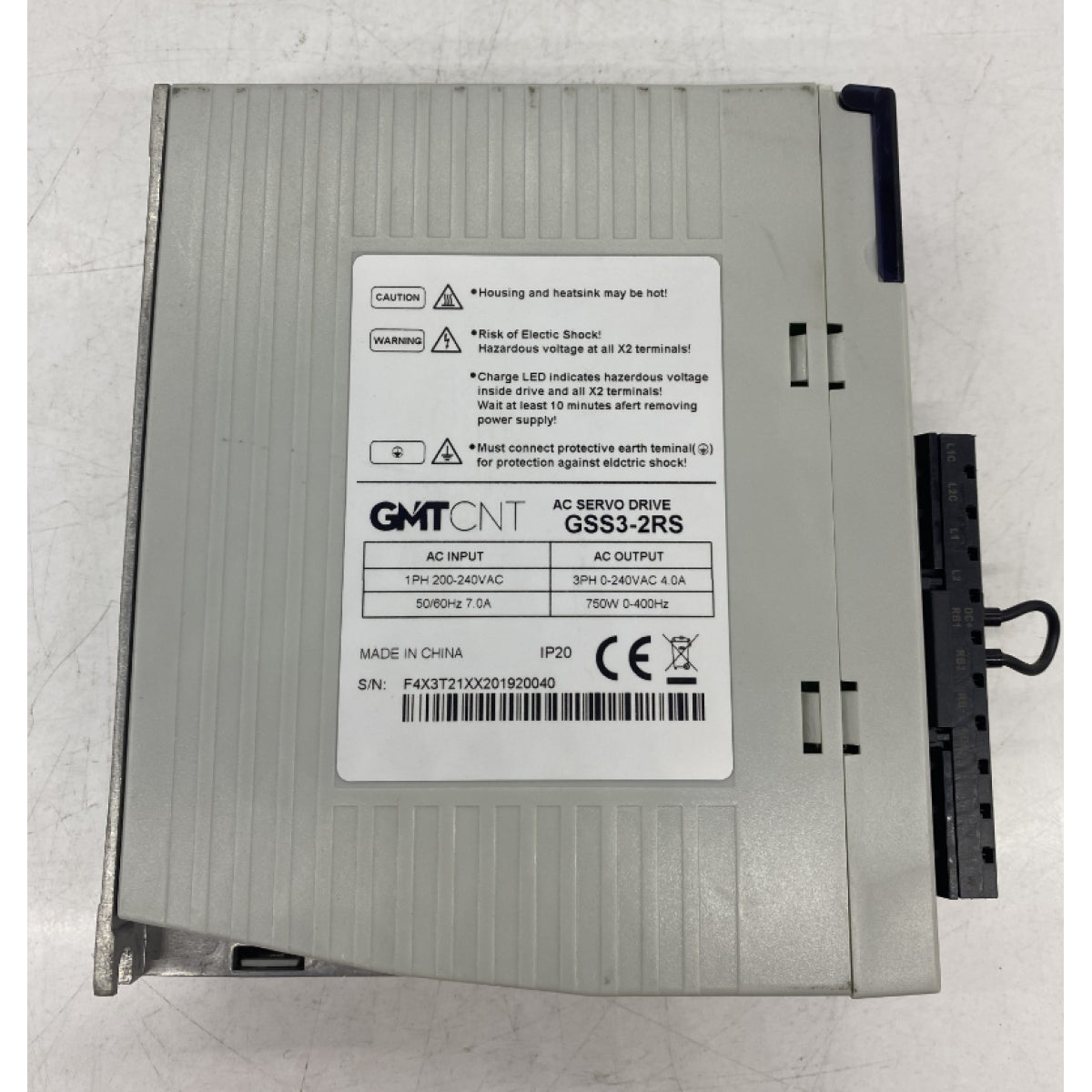 GMT CNT GSS3-2RS 750W SERVO SÜRÜCÜ