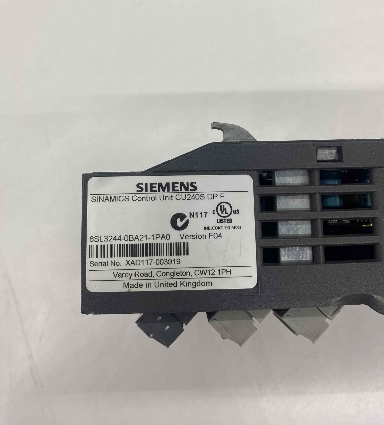 SIEMENS 6SL3 244-0BA21-1PA0 6SL3 244-0BA21-1PA0 SÜRÜCÜ ÜST KLEMENS KART PLC MODUL