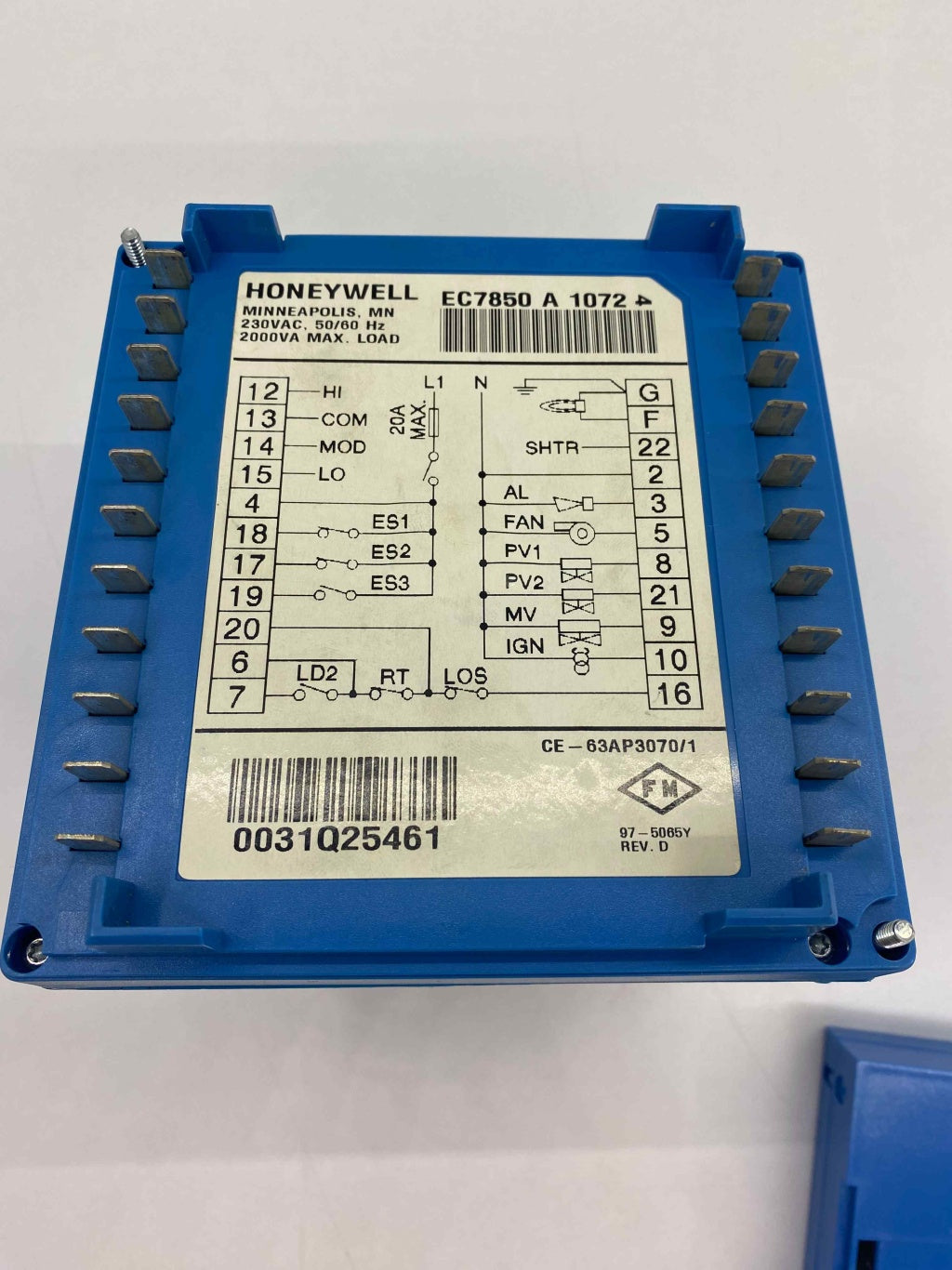 HONEYWELL EC 7850 A 1072   PLC MODUL