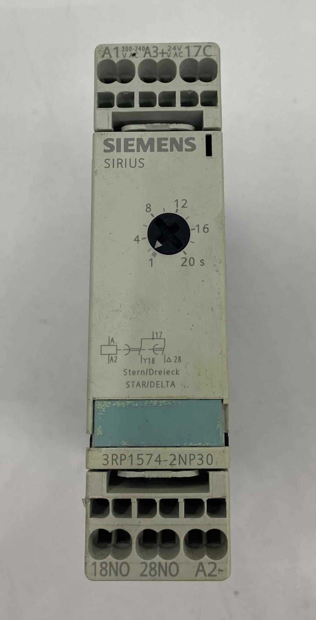 SIEMENS 3RP1574-2NP30  ZAMAN RÖLESİ