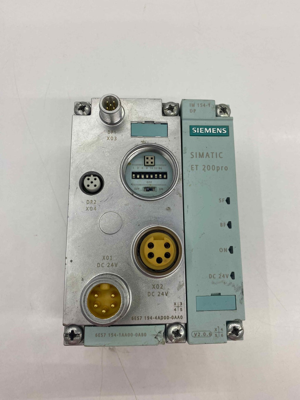 SIEMENS 6ES7 194-4AD00-0AA0   BAĞLANTI BLOĞU