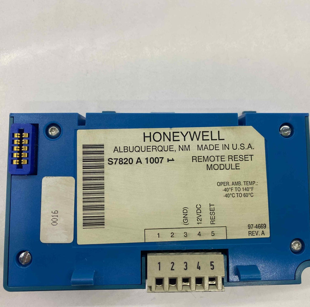 HONEYWELL S7820 A 1007   PLC MODUL