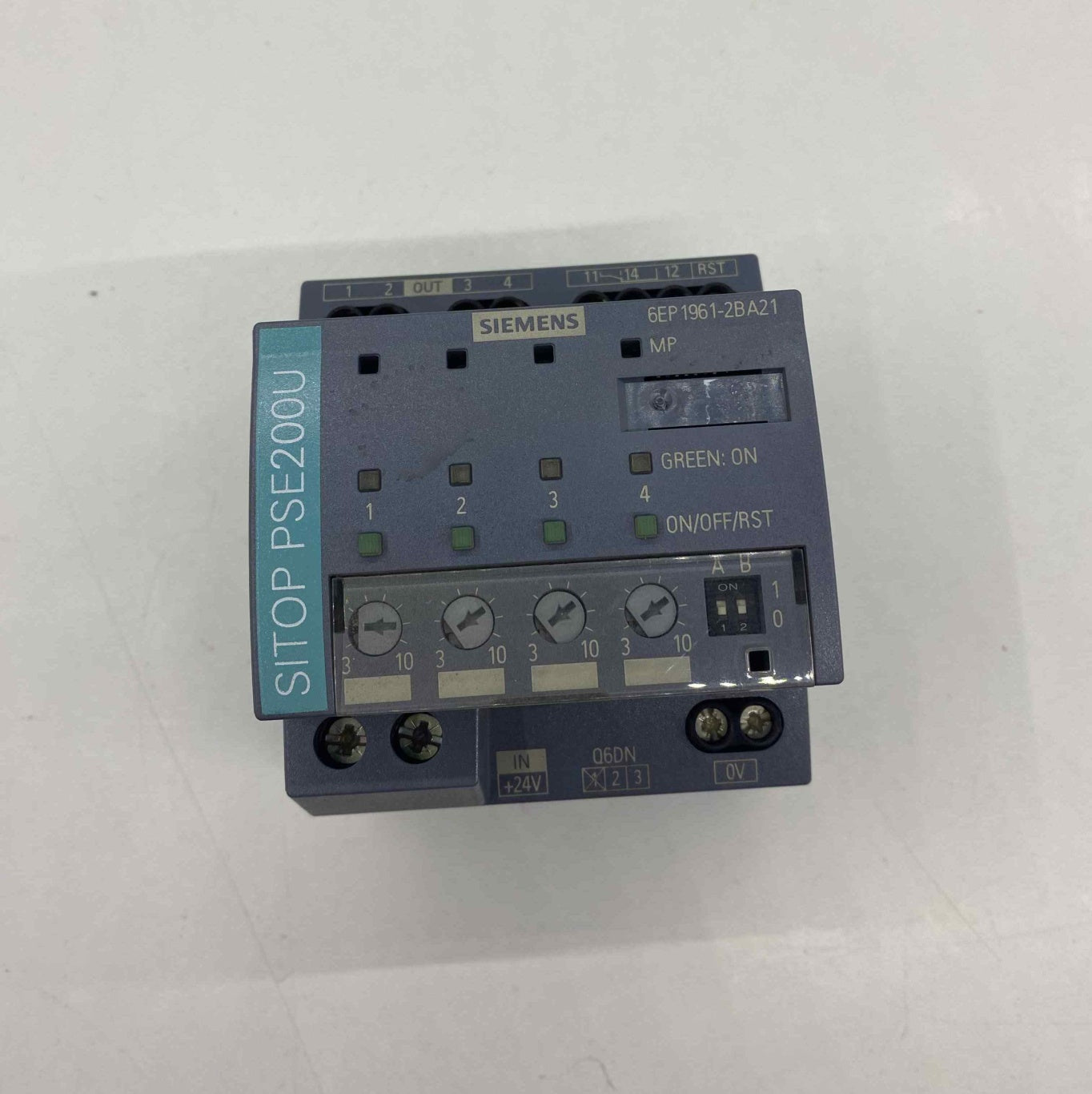 SIEMENS 6EP1961-2BA21 AKIM İZLEME RÖLESİ AKIM TEKRARLAYICISI