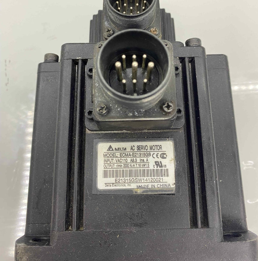 DELTA ECMA-E21315G8 1.5KW SERVO MOTOR