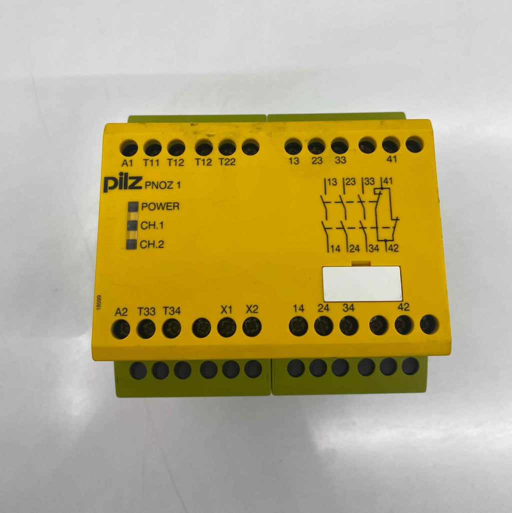 PILZ PNOZ 1 24VDC 3N/0 1N/C PLC