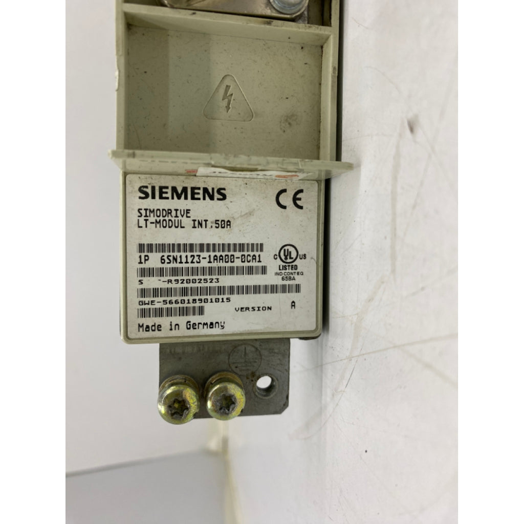 SIEMENS 6SN1123-1AA00-0CA1 SERVOANTRIEB