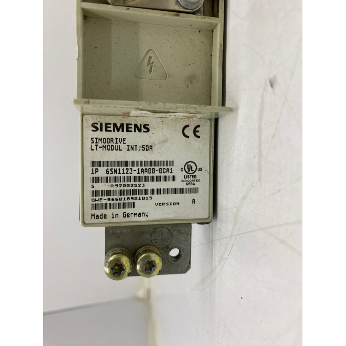 SIEMENS 6SN1123-1AA00-0CA1 SERVOANTRIEB