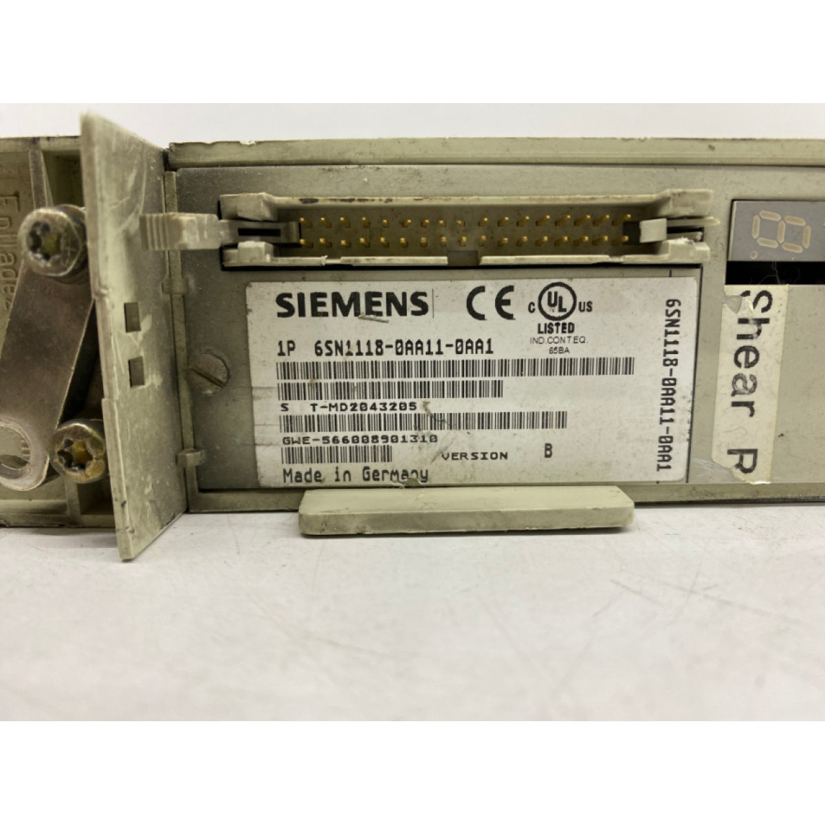 SIEMENS 6SN1123-1AA00-0CA1 SERVO SÜRÜCÜ