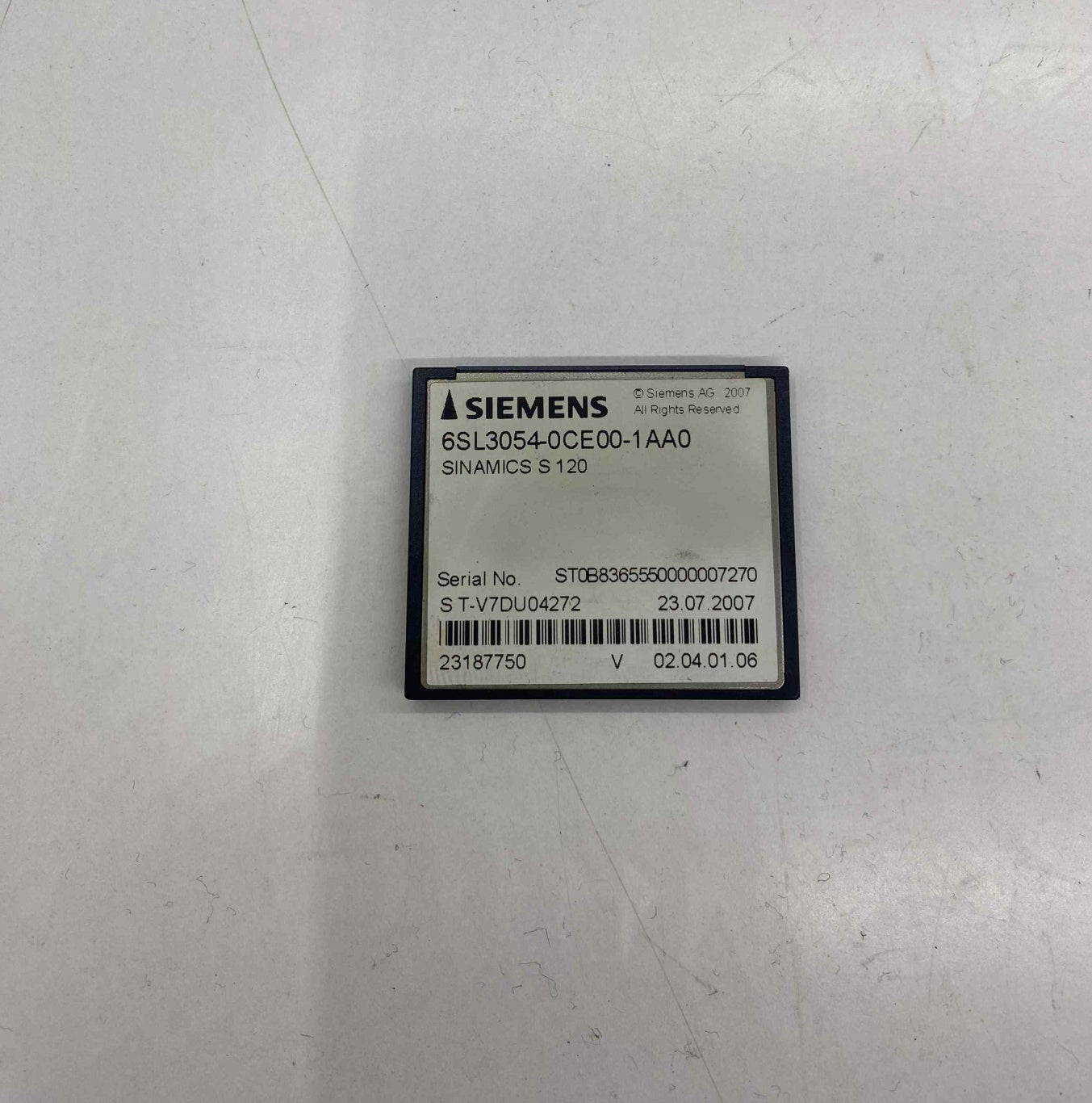 SIEMENS 6SL3054-0CE00-1AA0 HAFIZA KARTI