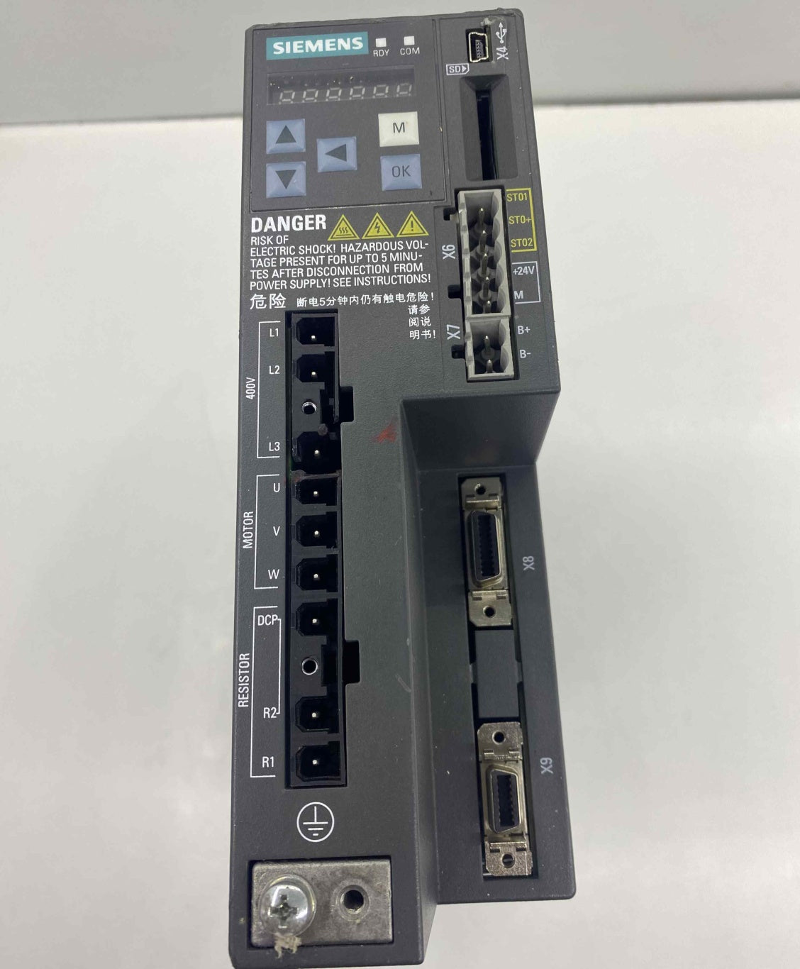SIEMENS 6SL3210-5FE10-4UF0 SERVO SÜRÜCÜ