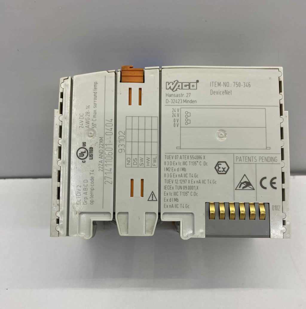 WAGO 750-346 PLC
