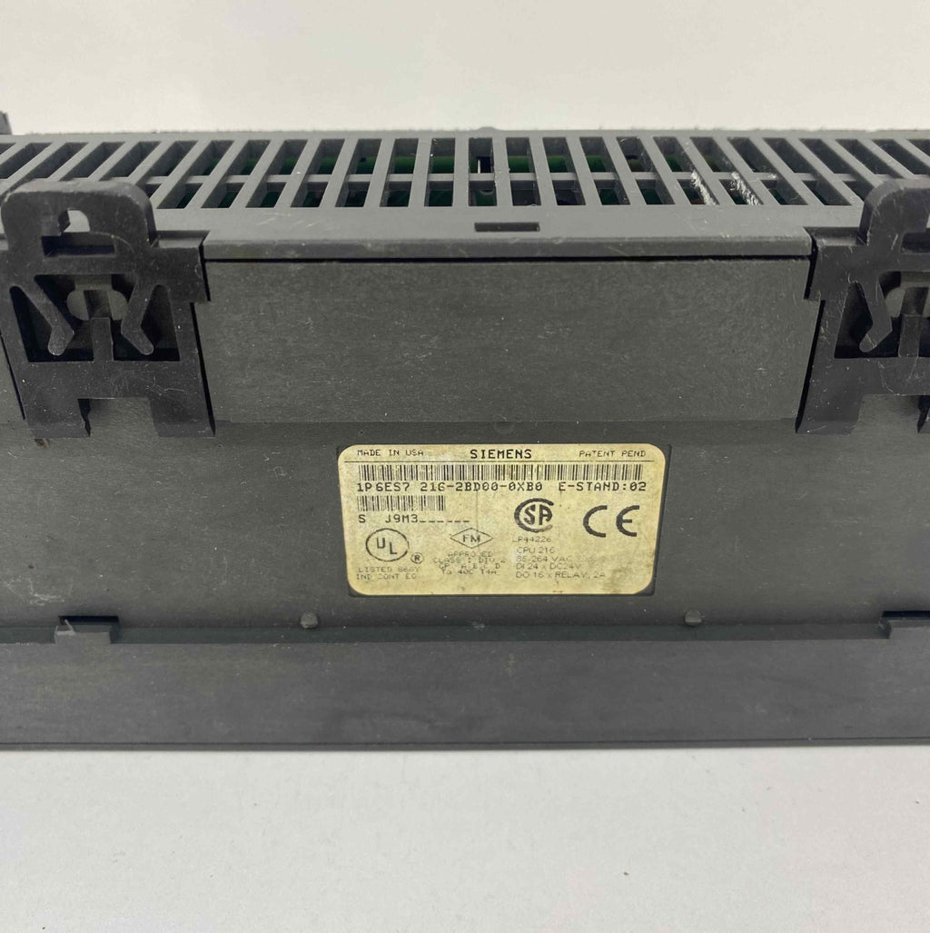 SIEMENS 6ES7 216-2BD00-0XB0 PLC