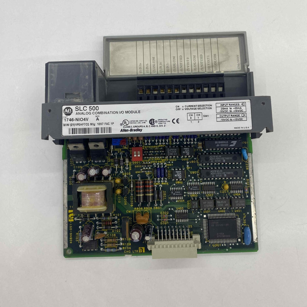 ALLEN-BRADLEY 1746-NIO4V PLC