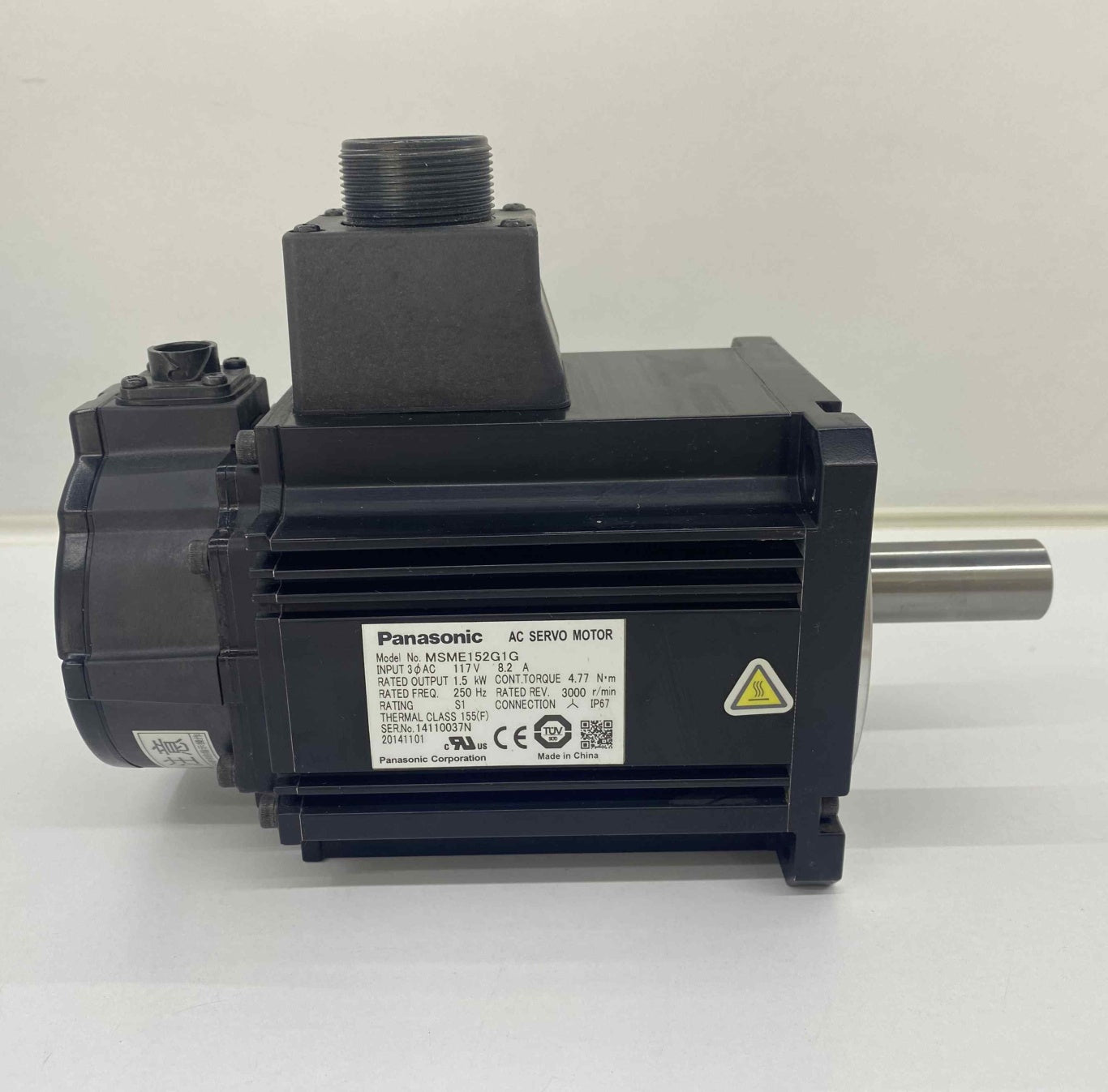 PANASONIC MSME152G1G SERVO MOTOR