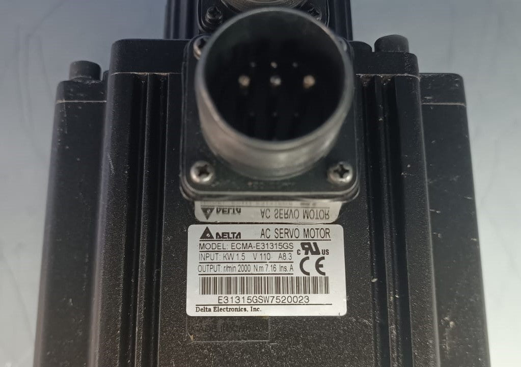DELTA ECMA-E31315GS SERVO MOTOR