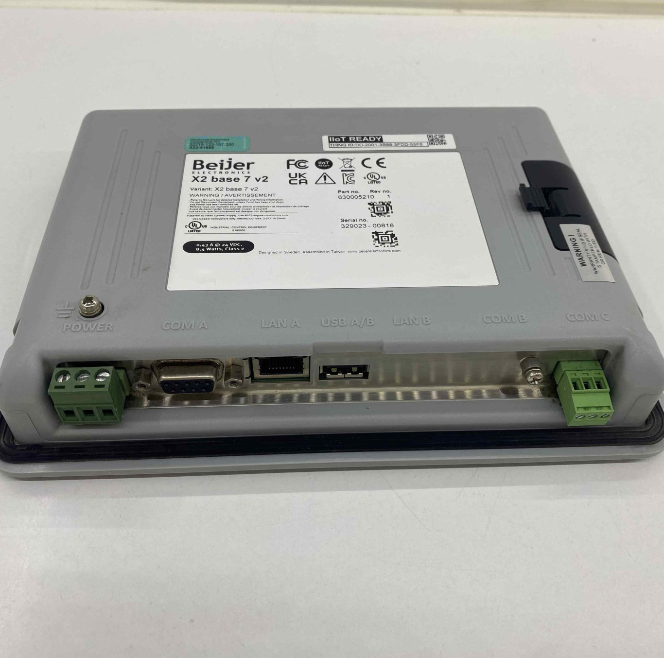 BEIJER X2 BASE 7V2 EKRAN