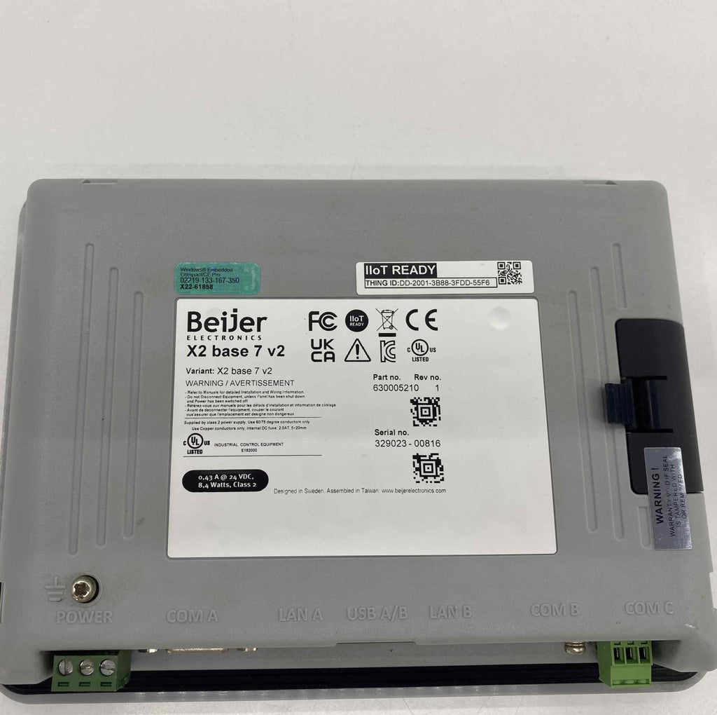 BEIJER X2 BASE 7V2 EKRAN