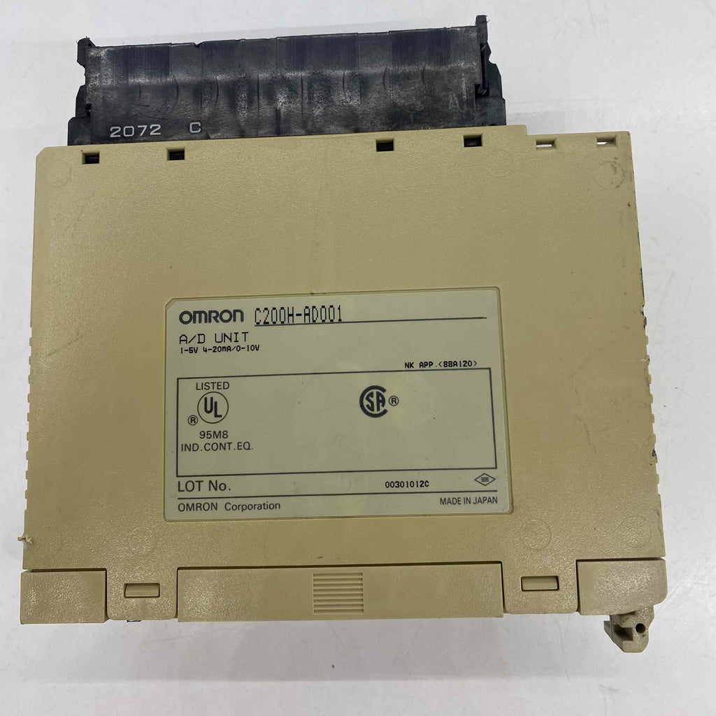 OMRON C200H-AD001 ANALOG INPUT MODULE