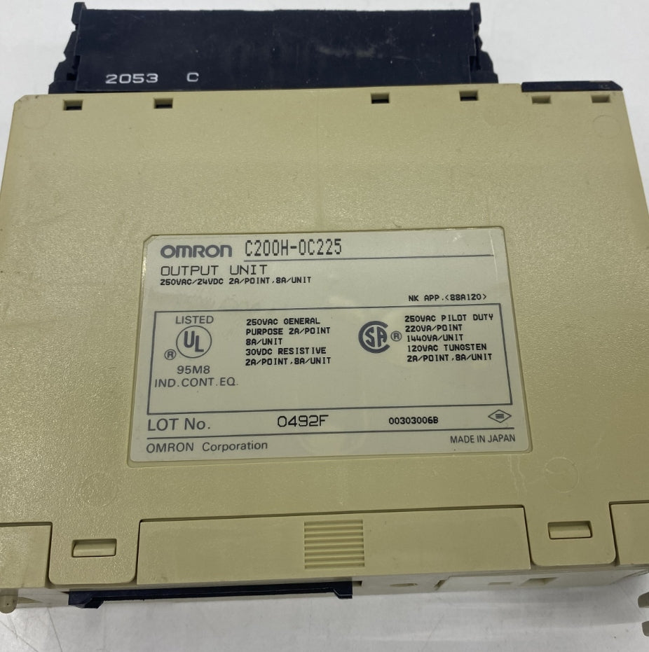 OMRON C200H-0C225 PLC